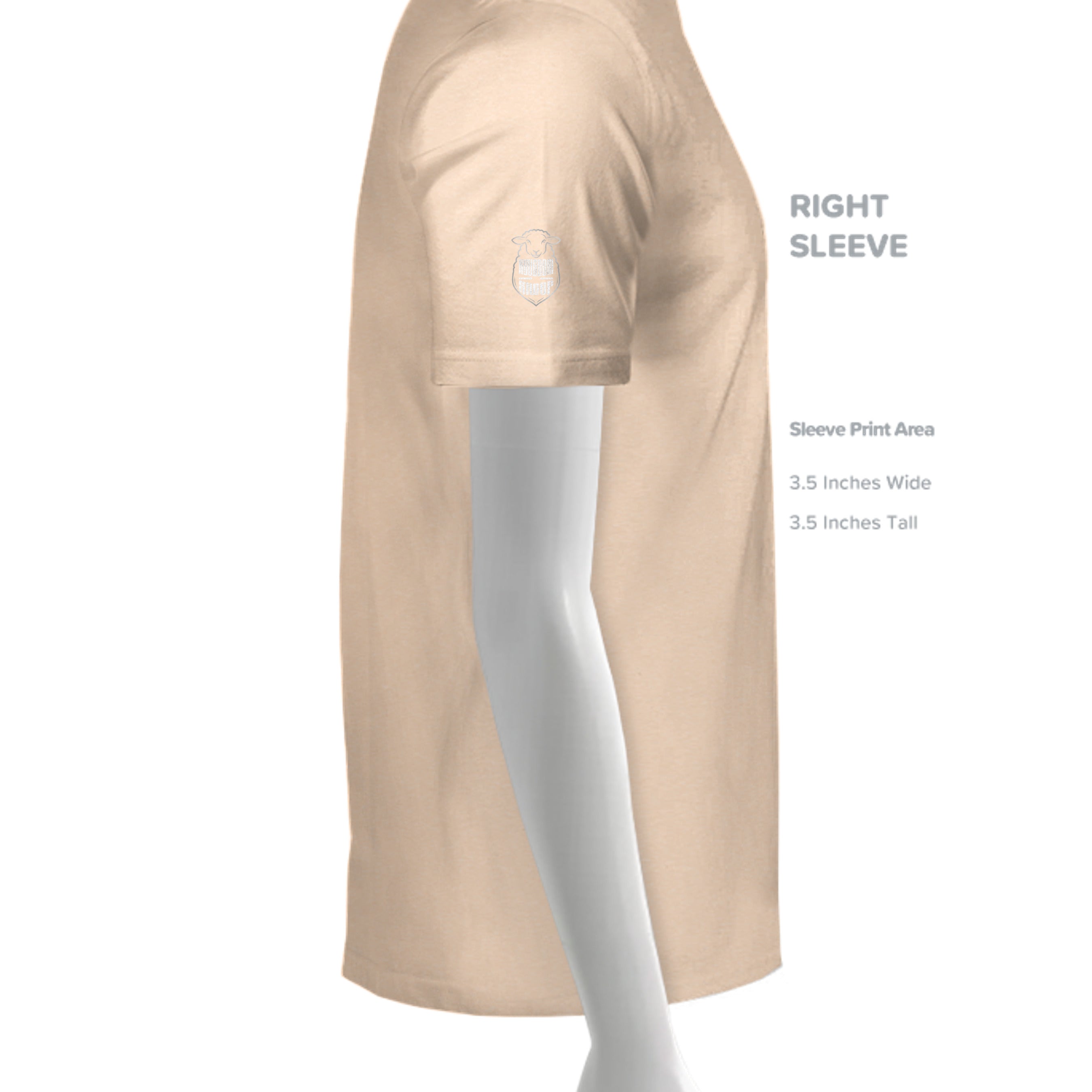 PEACH TRIBLEND - 3413C - SLEEVE_RIGHT