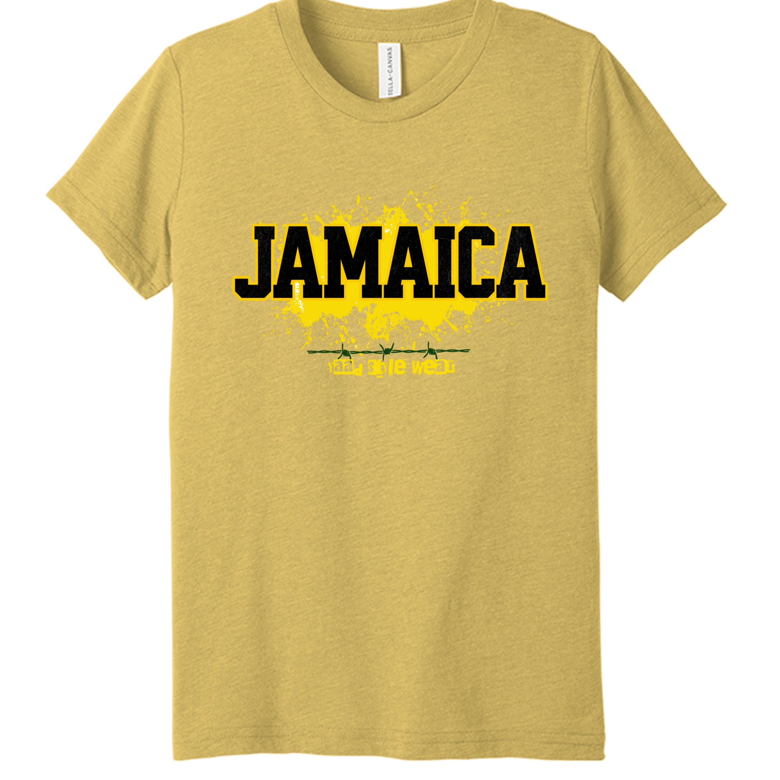 Mustard Triblend - 3413Y - FRONT