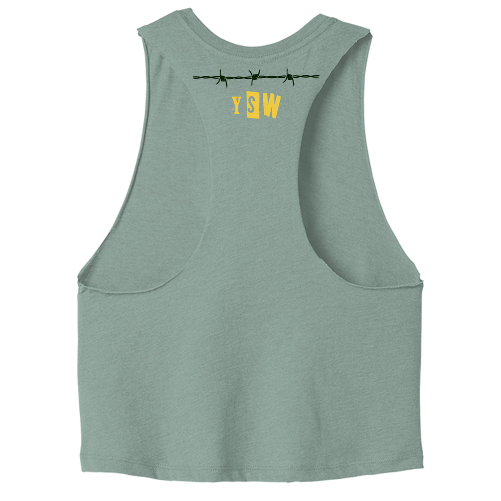 Heather Dusty Blue - 6682 - BACK