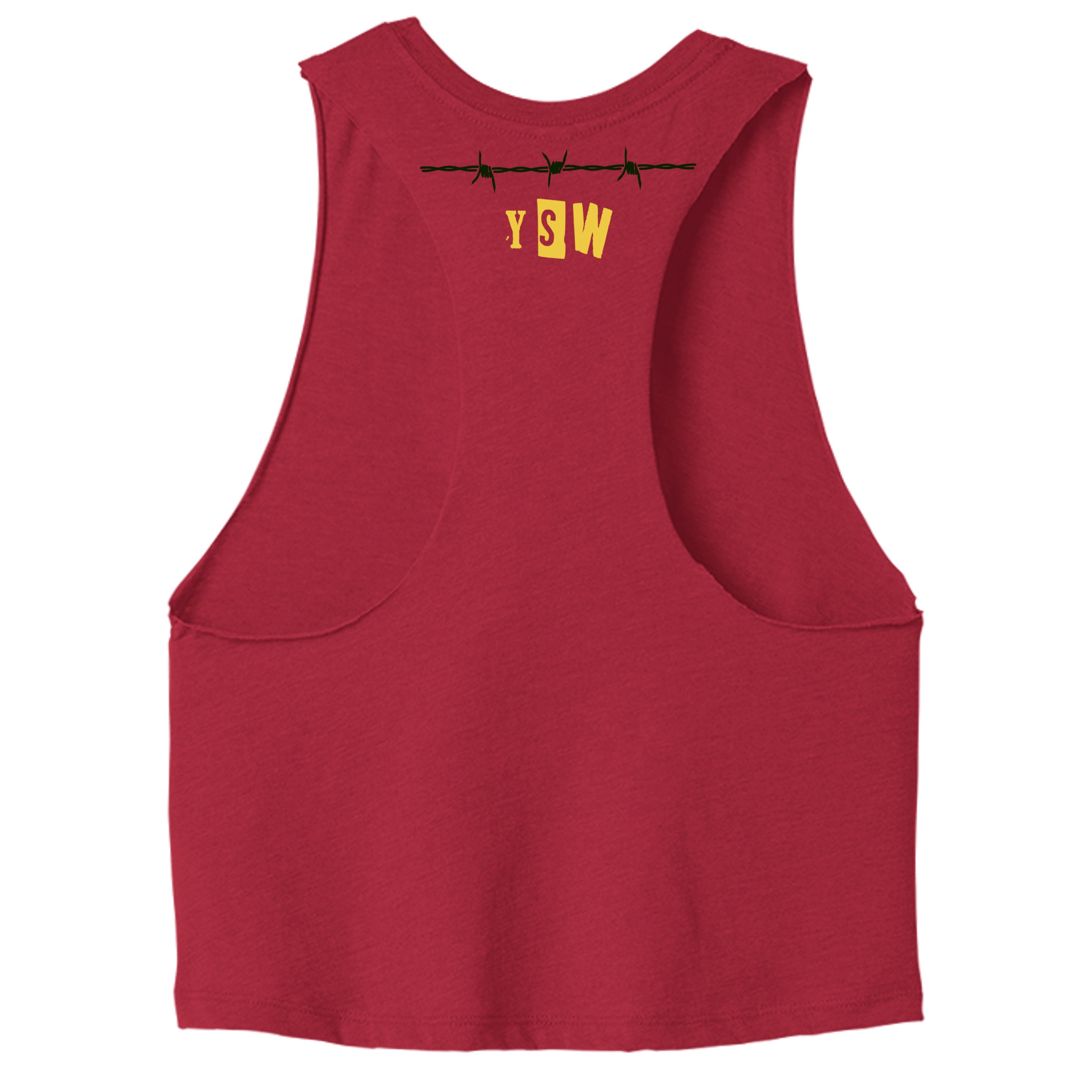 Heather Red - 6682 - BACK