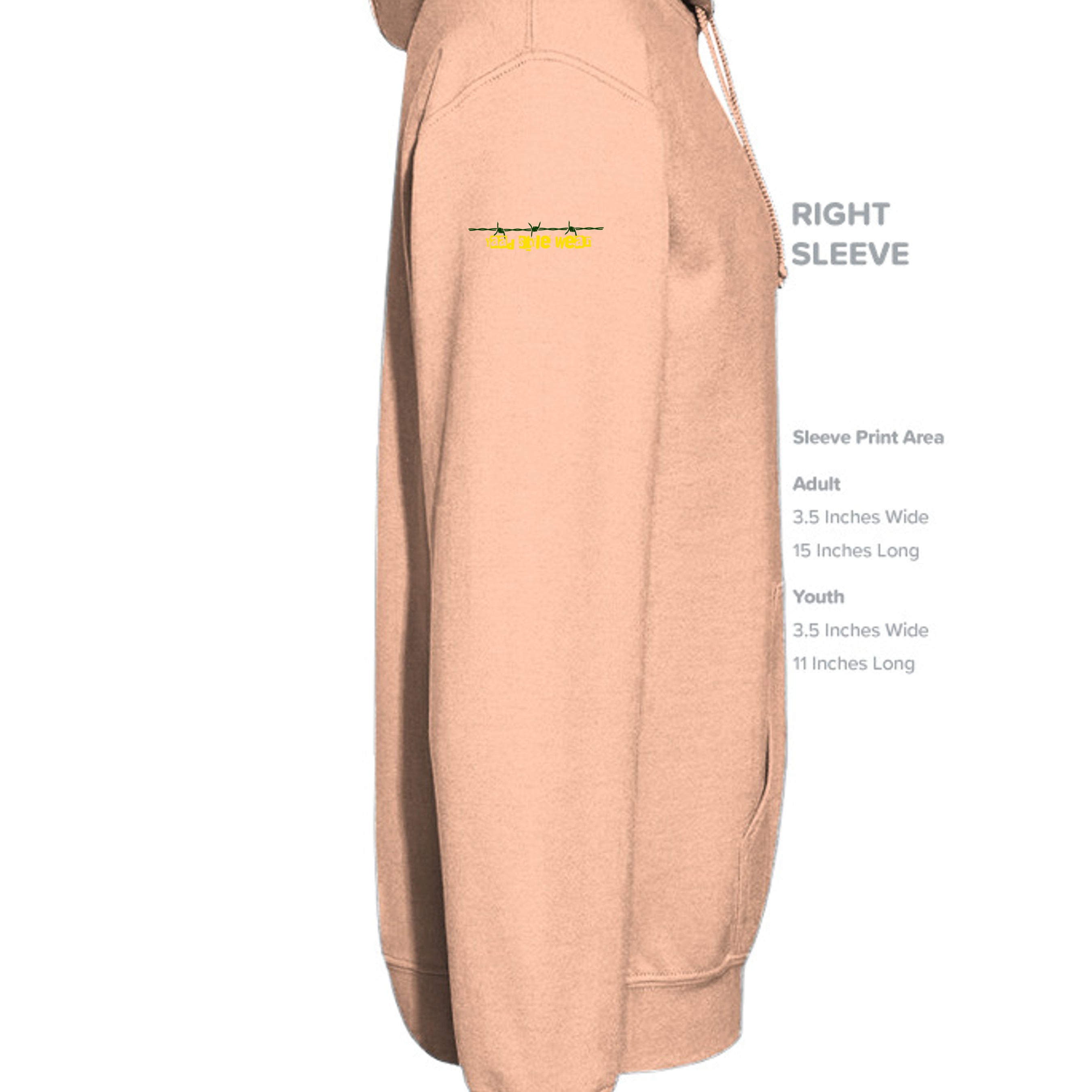 PEACH - B7502 - SLEEVE_RIGHT